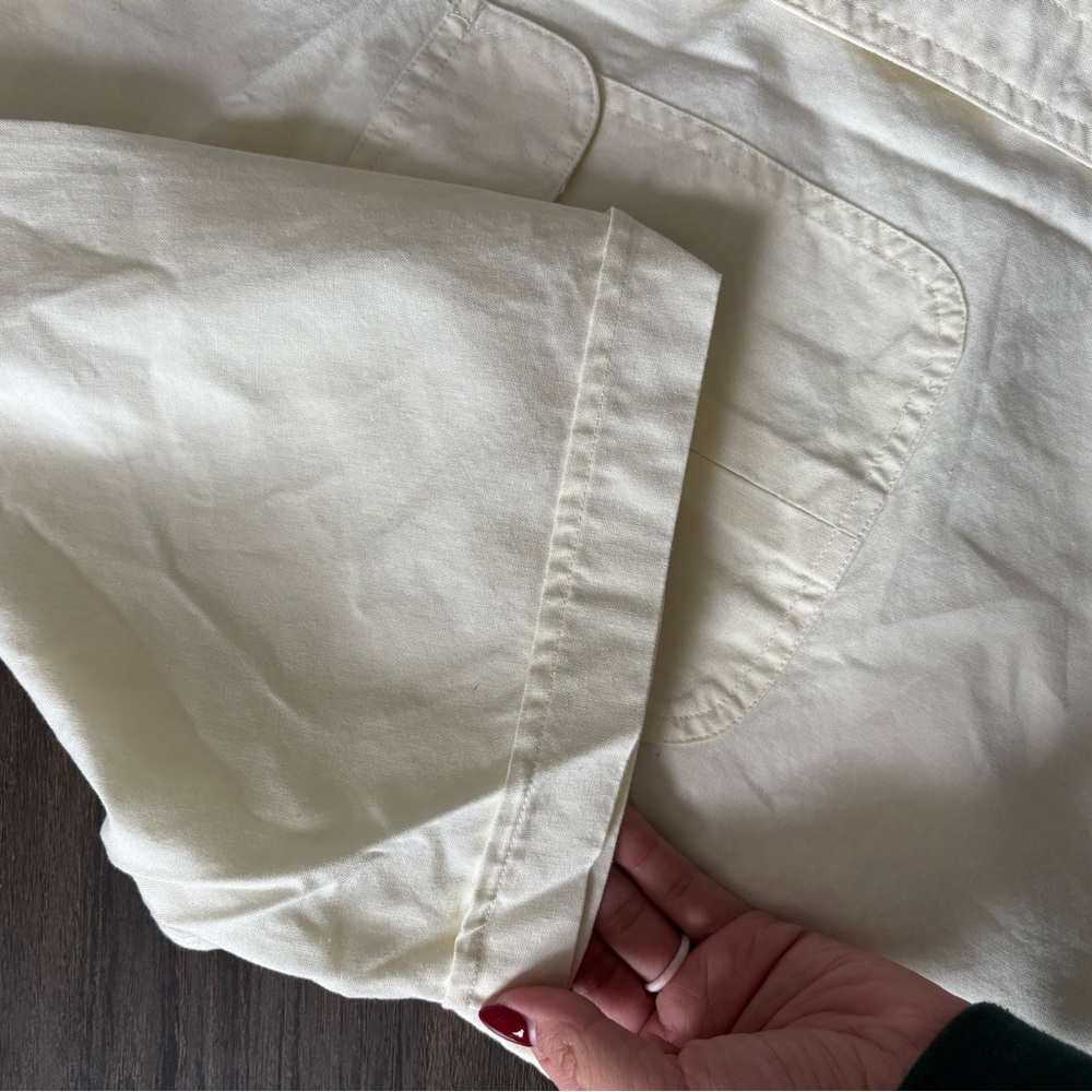 Woolrich Vintage Short Sleeve Button Down Outerwear‎ Shirt 100% Cotton Large - Picture 5 of 8
